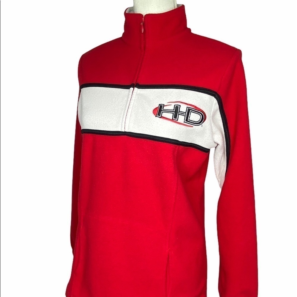 HARLEY-DAVIDSON Quarter Zip Long Sleeve PullOver - Picture 7 of 11